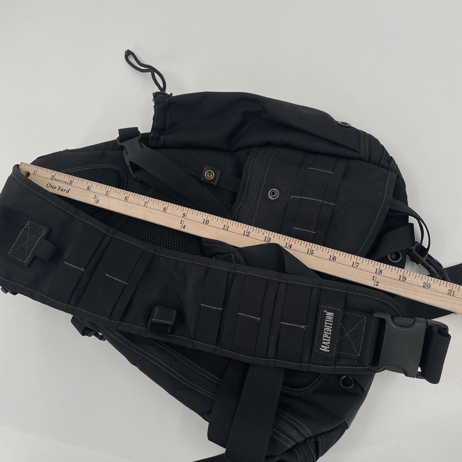 Maxpedition Monsoon Gearslinger Tactical Hard Use Gear Sling Backpack Bag Black