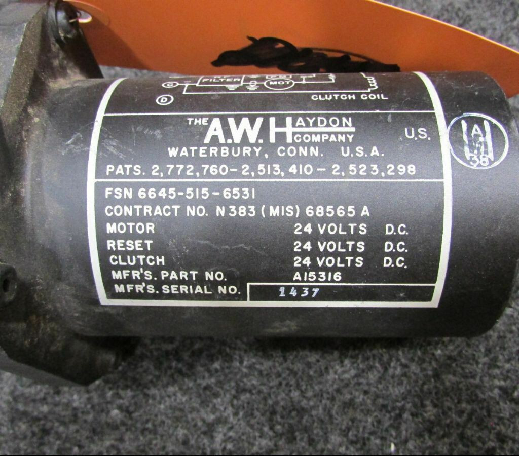 A15316 A.W. Hayden Stop Clock Indicator