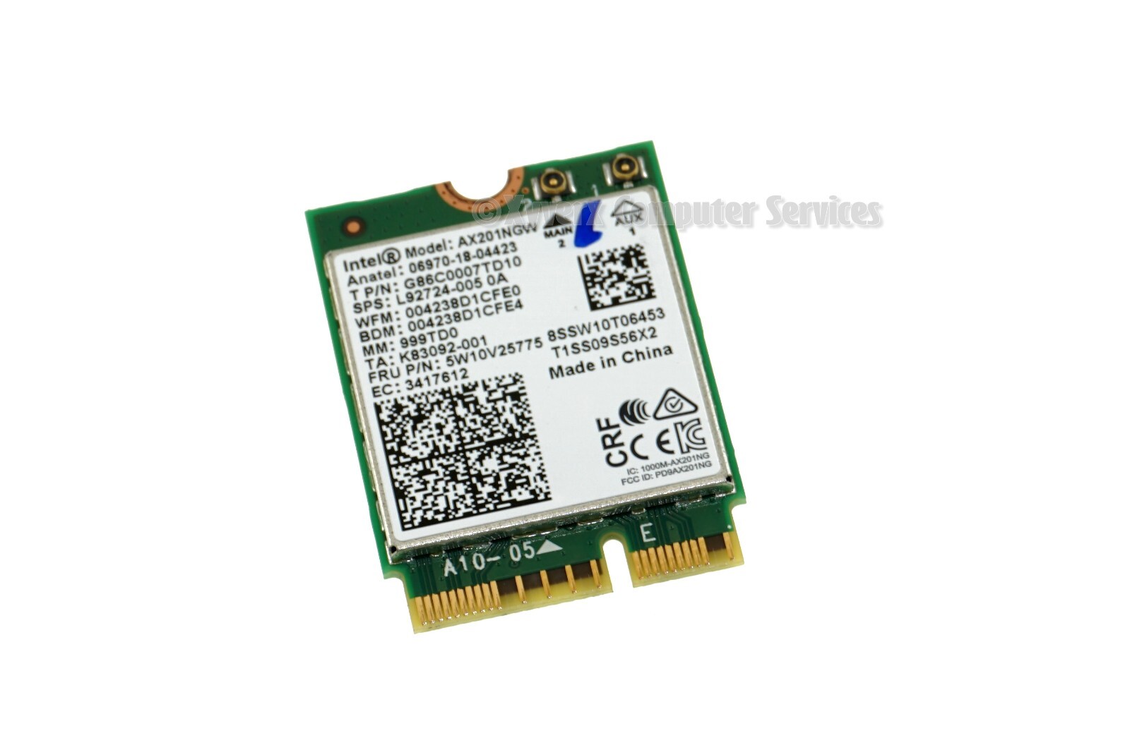 SW10T06453 AX201NGW GENUINE LENOVO WIRELESS CARD YOGA 7 14ITL5 (CB74)