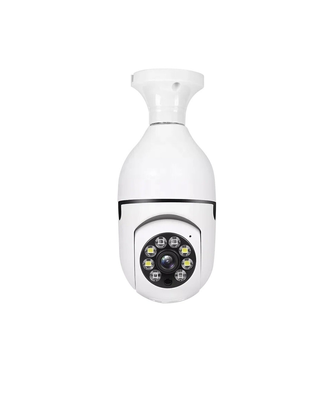 Light Socket Panorama Camera 1080P HD Security Camera with Motion Detection