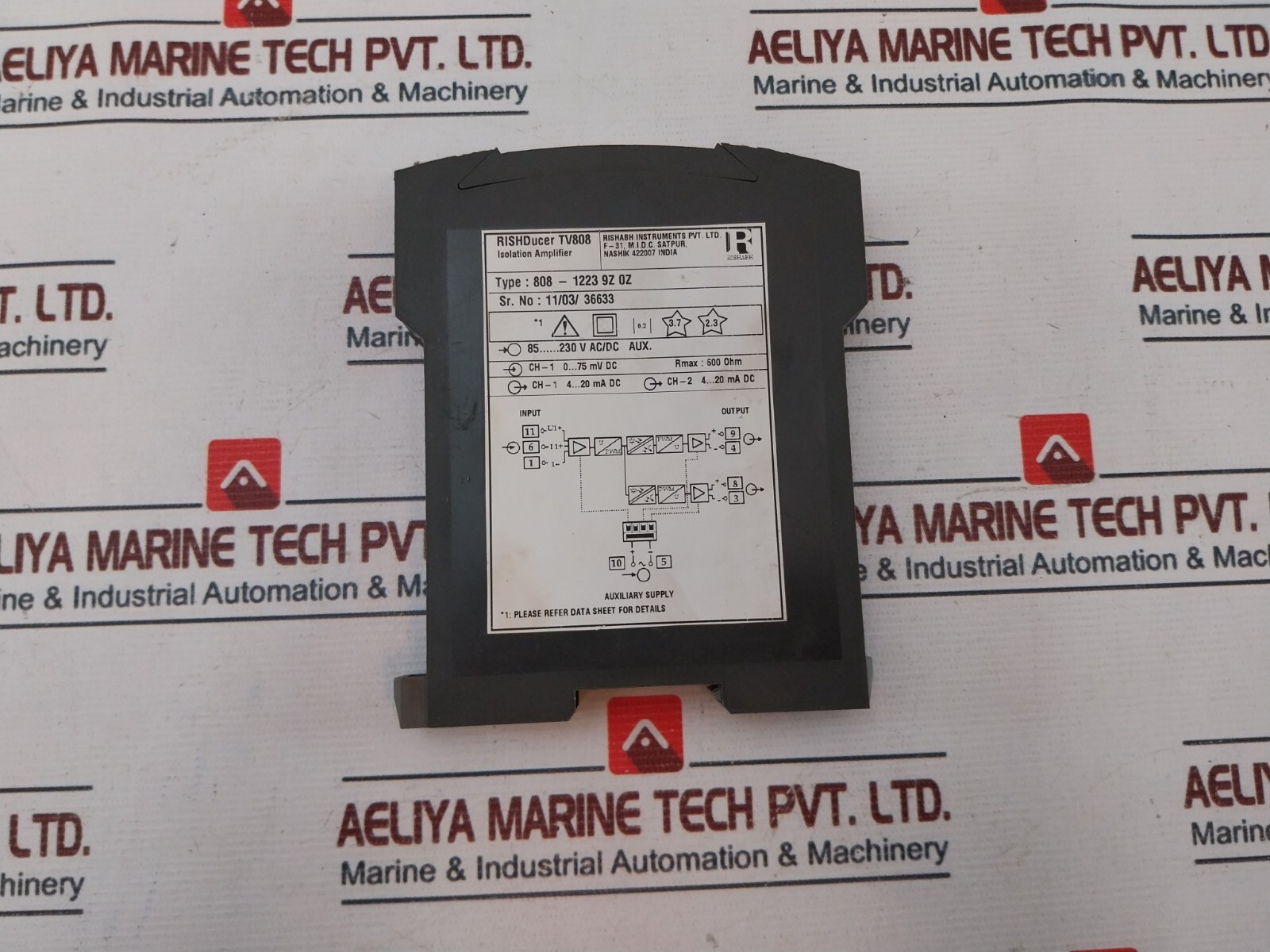 RISHABH RISHDUCER Isolation Amplifier TV 808