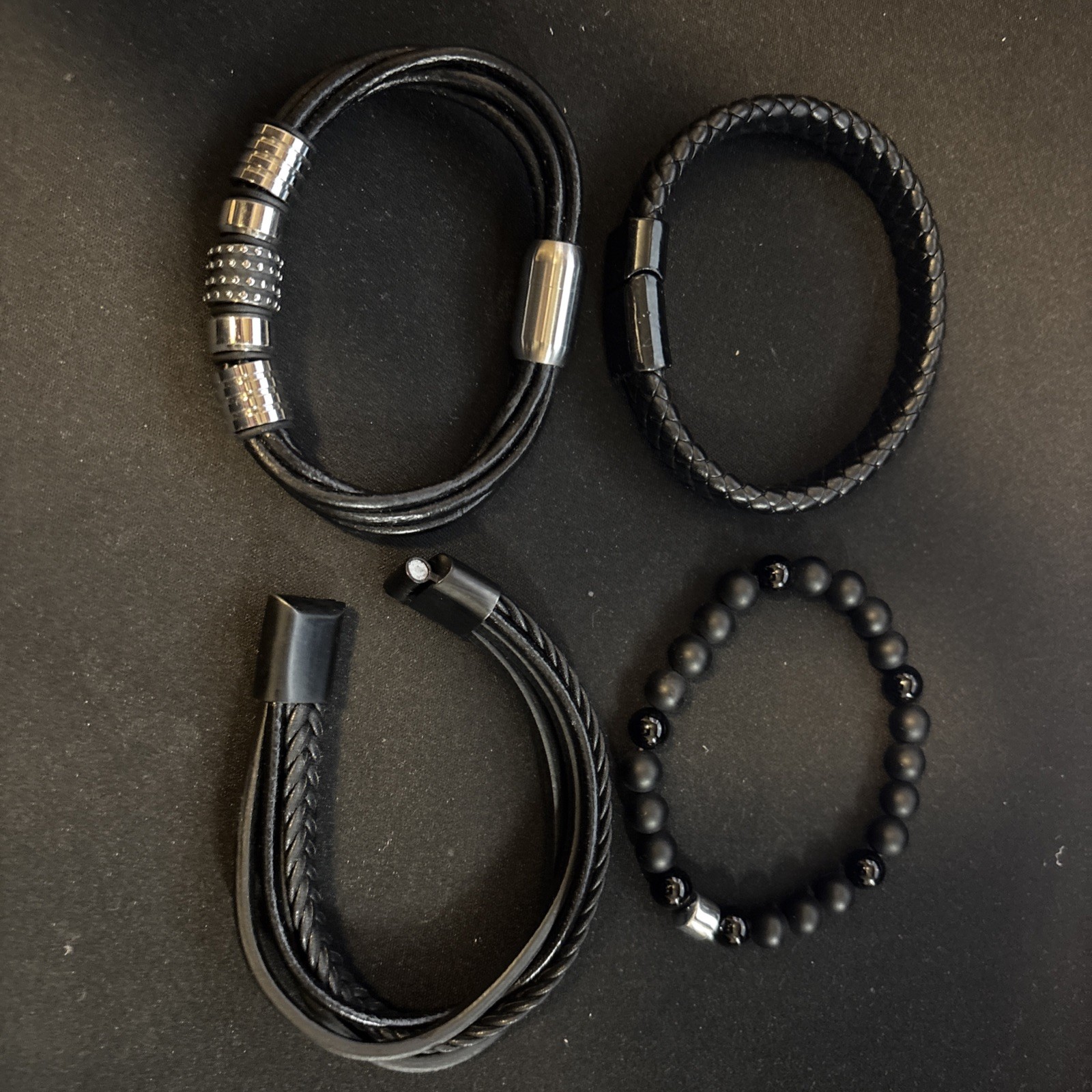 Mens bracelet Lot Of 4