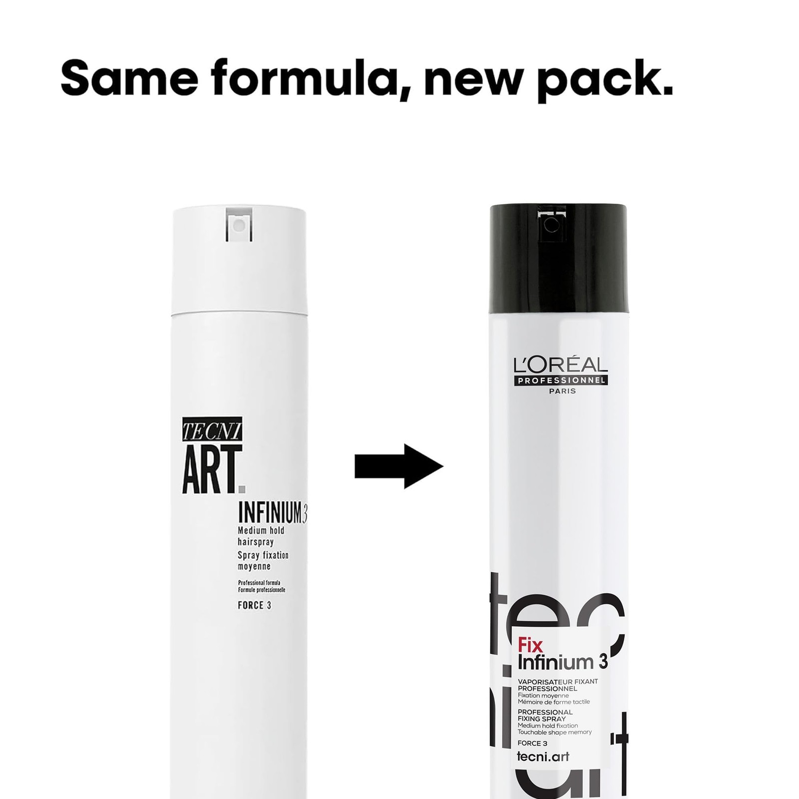 L'Oréal Professionnel Paris Fix Infinium 3 – Medium Hold