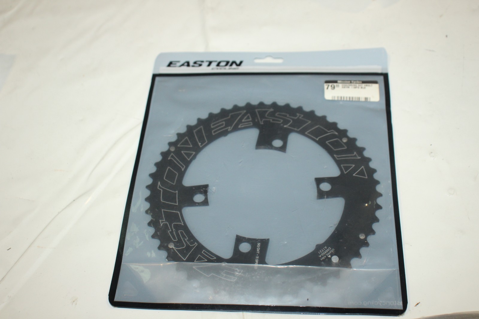 Easton Chainring 50T 4 Bolt 11 Speed Black ET8755