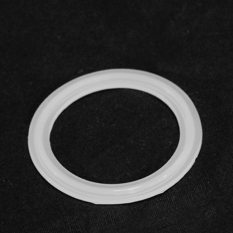 Silicone Gasket | Tri-Clamp/Tri-Clover 1.5 inch (1 1/2"), Rated to 450 F