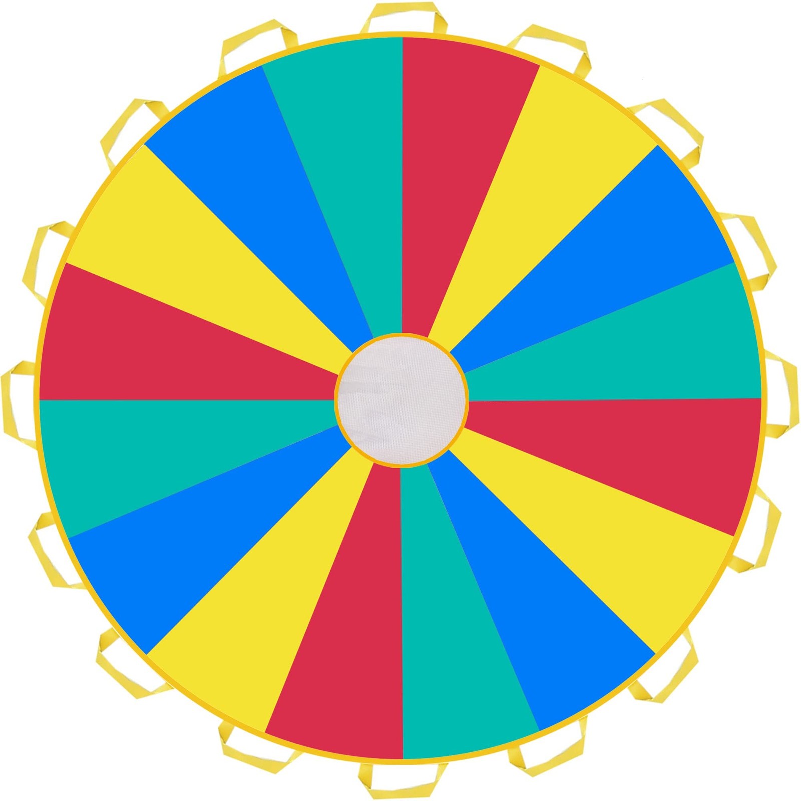 Parachute with Handles 20ft Play Parachute Games for Outdoor Team Games,You C...