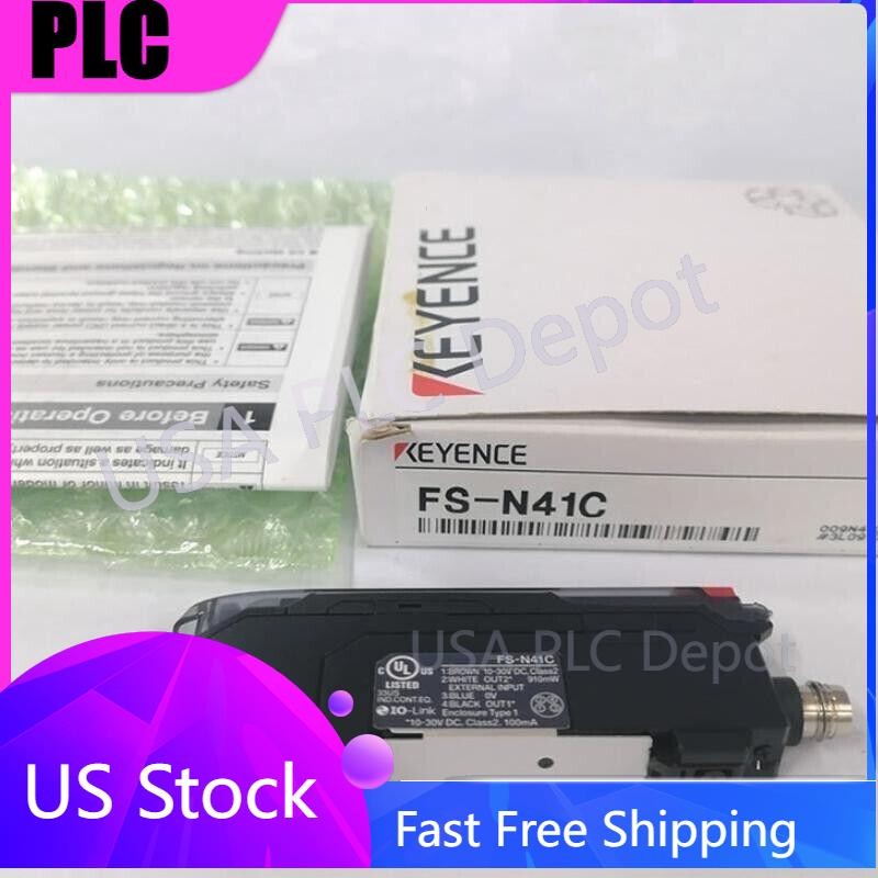 1PC Keyence FS-N41C Fiber Sensor Amplifer FSN41C Fast Ship