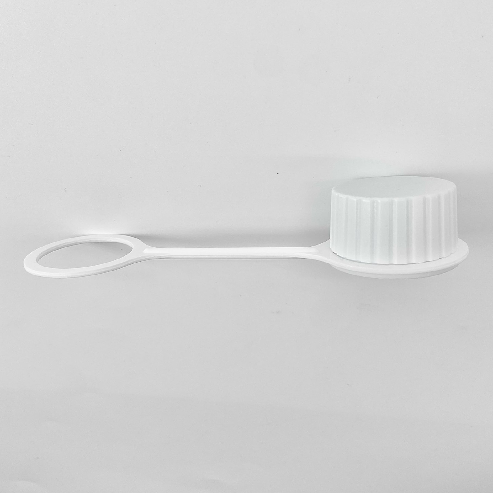 2 PCS White Plastic Threaded Drain Plug Cap with Tether Fits Igloo Cooler Dra...