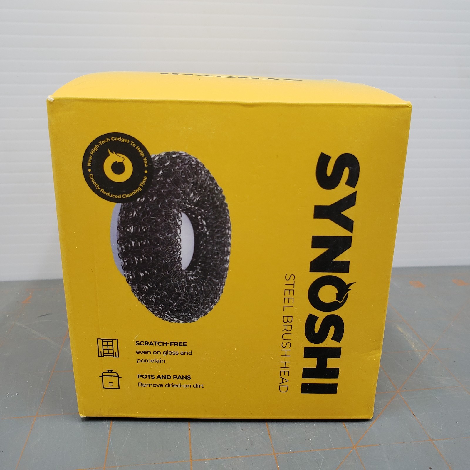 SYNOSHI Power Spin Steel Brush Heads ~ Set of 2