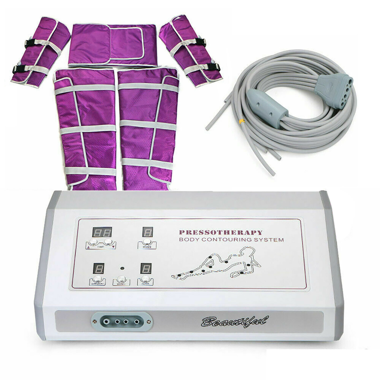 Pressotherapy Infrared Lymphatic Drainage Machine Body Massage Blanket Suit