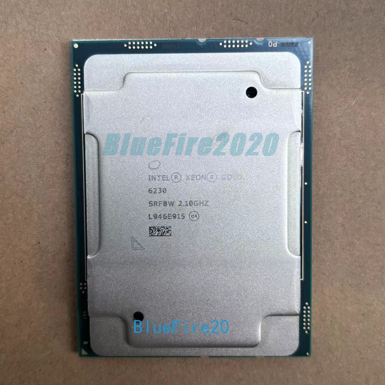 Intel Xeon Gold 6230 2.1GHz 27.5MB 20-Core 125W LGA3647 SRF8W 20MB Gold6230 6238