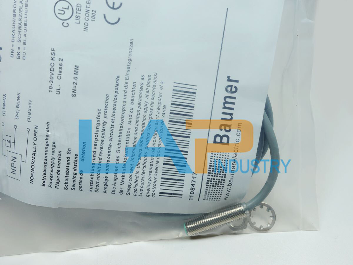 QTY:1 New For Baumer Inductive Proximity Switch Sensor IFRM 08N1707 10-30VDC