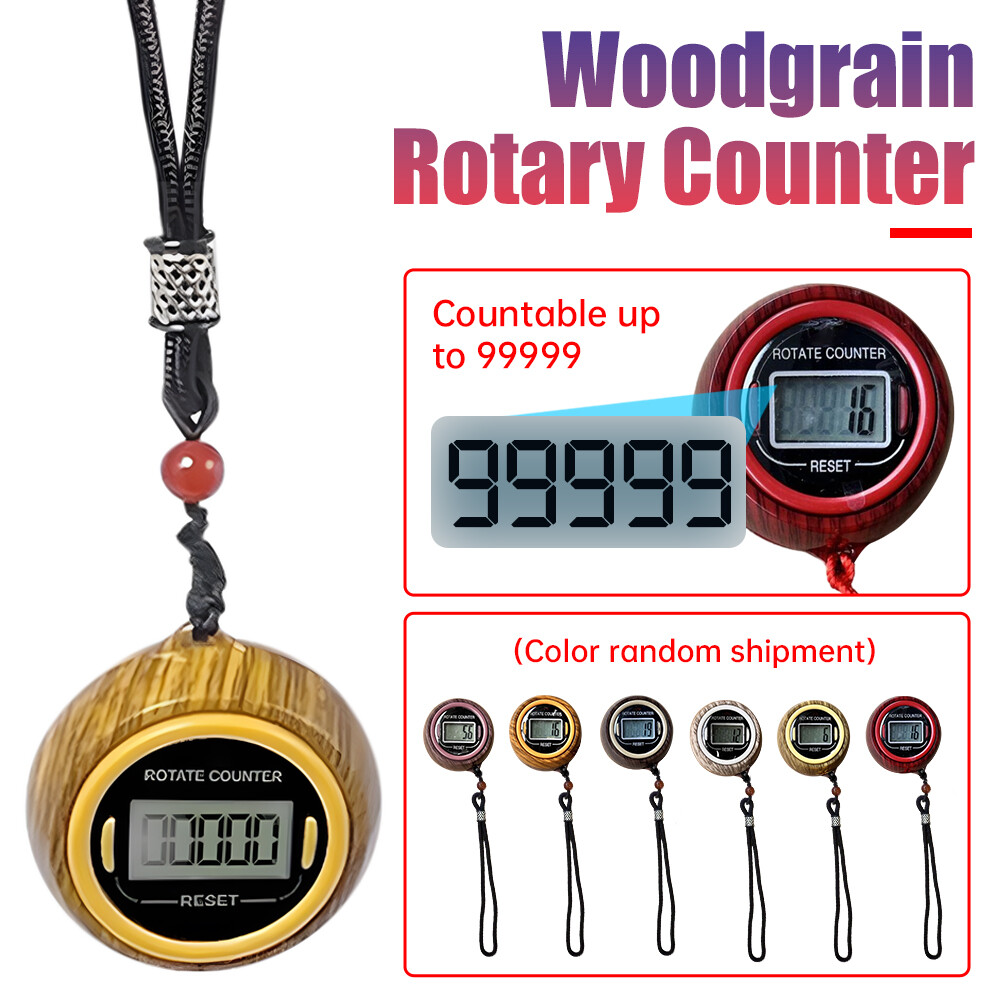 Digital Bead Finger Tally Turn Counter Tasbeh Misbaha Prayer Tasbih Golf Counter