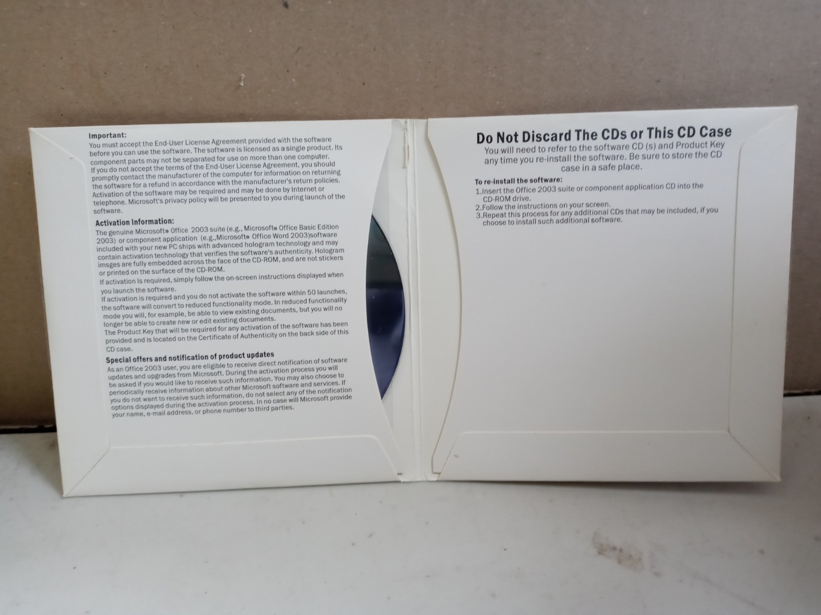 Microsoft Office Professional Edition 2003 with Product Key