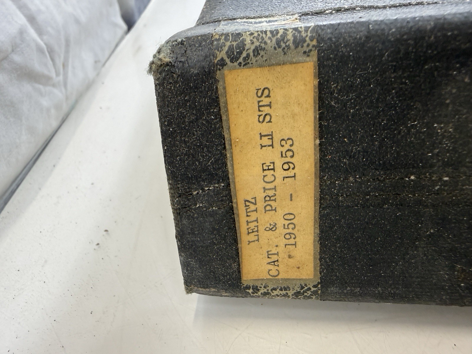 Vintage 1950s Leitz Microscope Binder Catalog Price Lists Ephemera Ernst Leitz