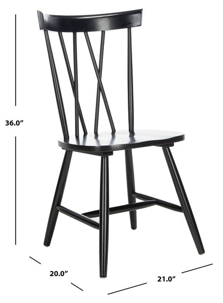 Safavieh FRIAR DINING CHAIR, Reduced Price 2172746122 DCH1401A-SET2