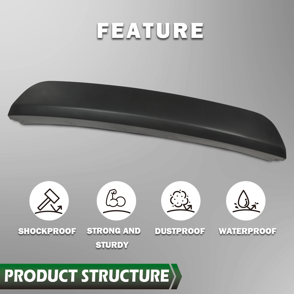 Front Bumper Face Bar Trim Molding Step Pad Fit For 2015-2022 Dodge Charger