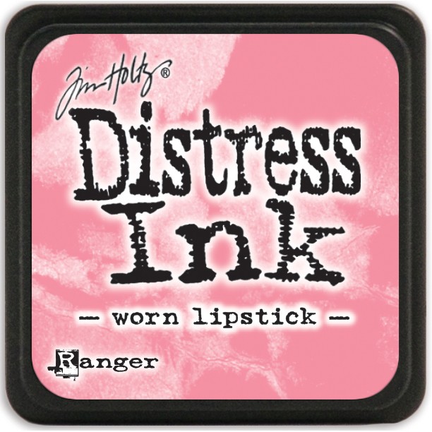 Ranger DMINI-40309 Distress Mini Ink Pad-Worn Lipstick