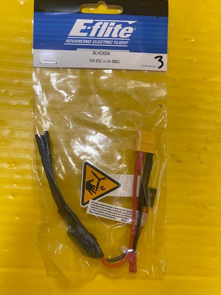 Eflite BLH03004 Theory Type W 30A ESC w/2A SBEC