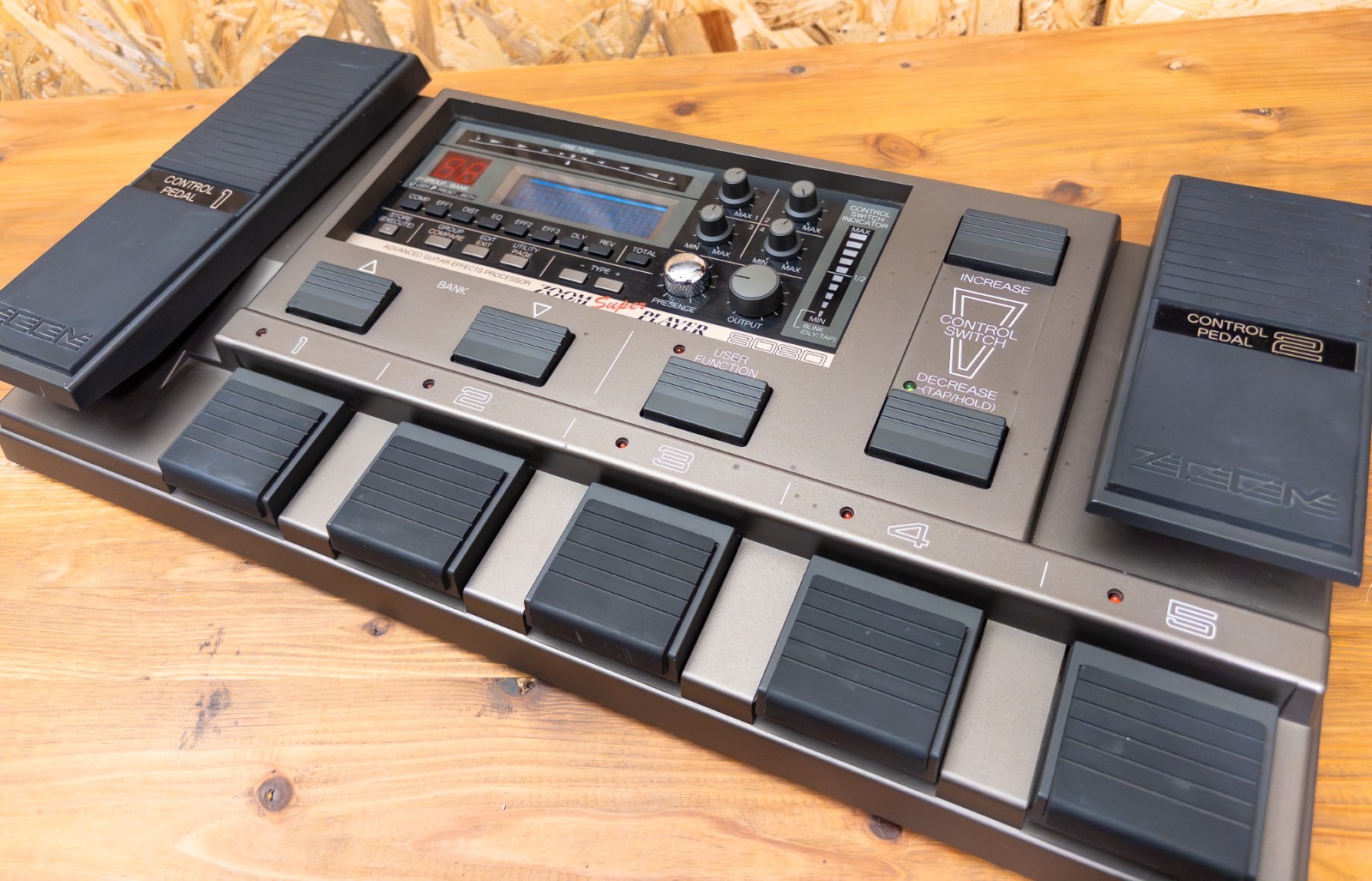 ZOOM Super Player 8080 Guitar Processor Multi Effects Pedal Tested Working Japan