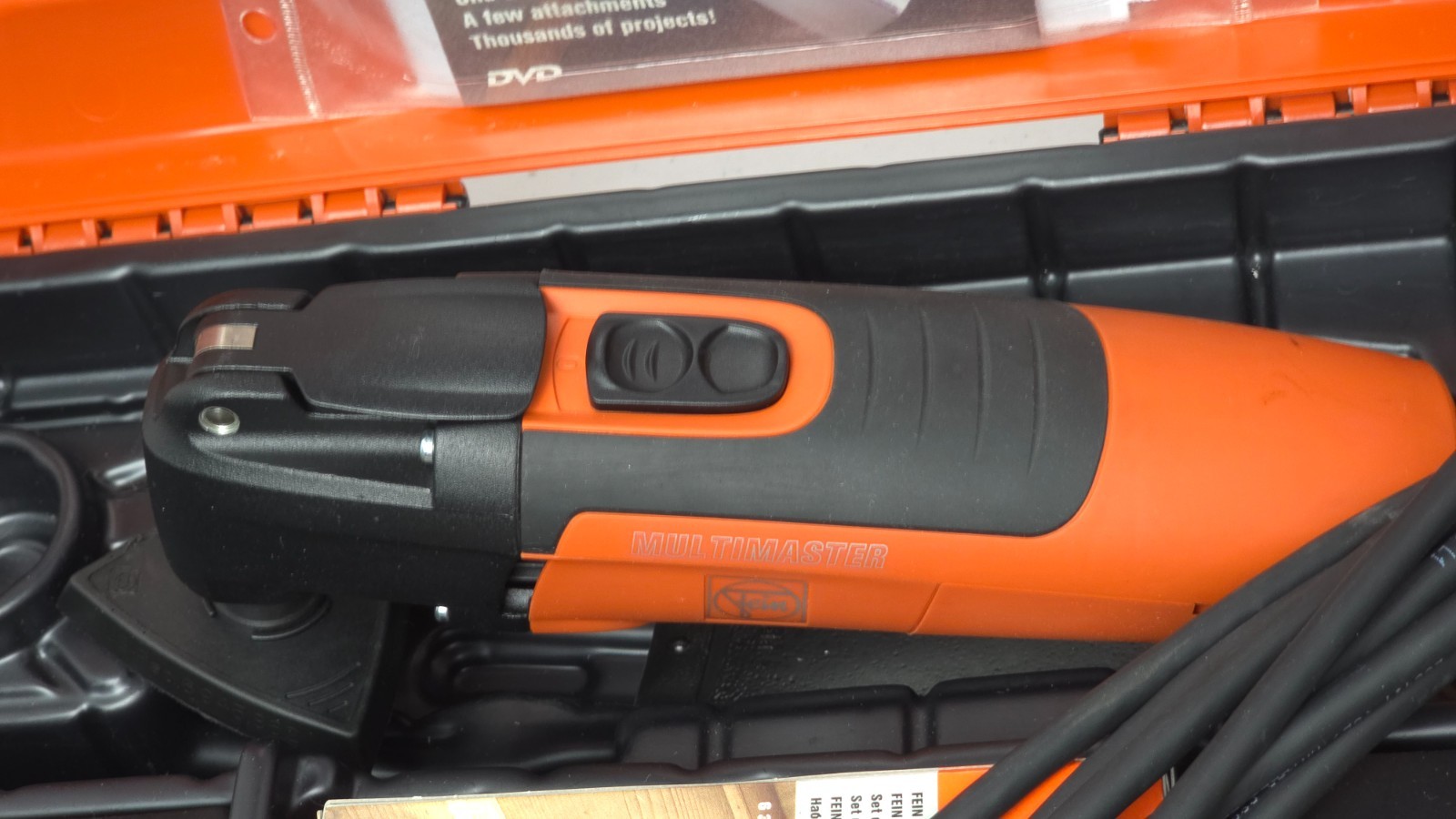 FEIN MultiMaster Top FMM 250Q Multi-Tool with Case & Acc (Virtually NEW)