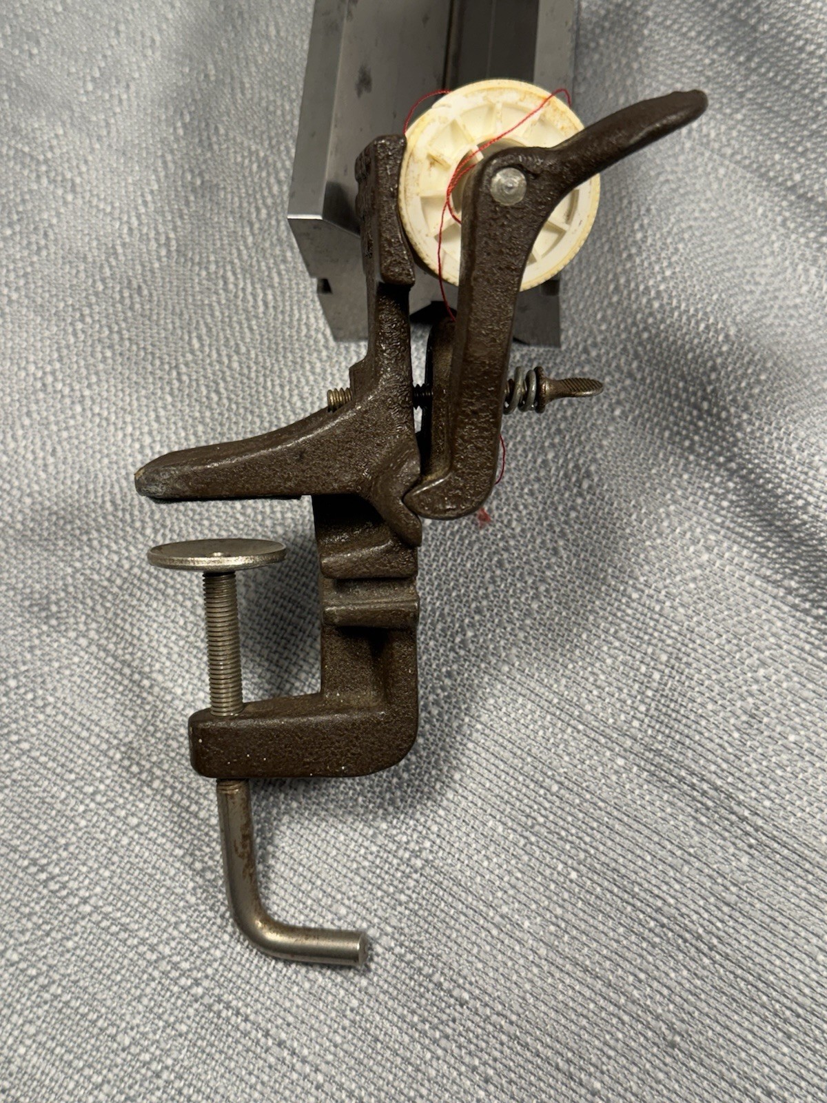 Vintage Herter's No 20 Fishing Rod/Eye Wrapping Vise Waseca, Minn, Excellent
