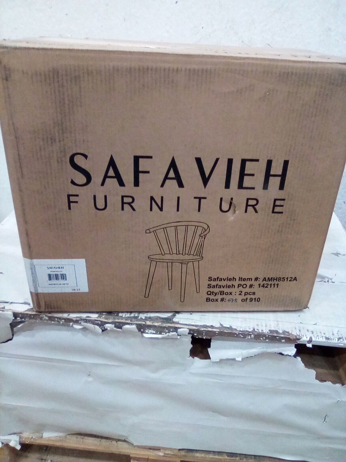Safavieh BLANCHARD SIDE CHAIR, Reduced Price 2172729725 AMH8512A