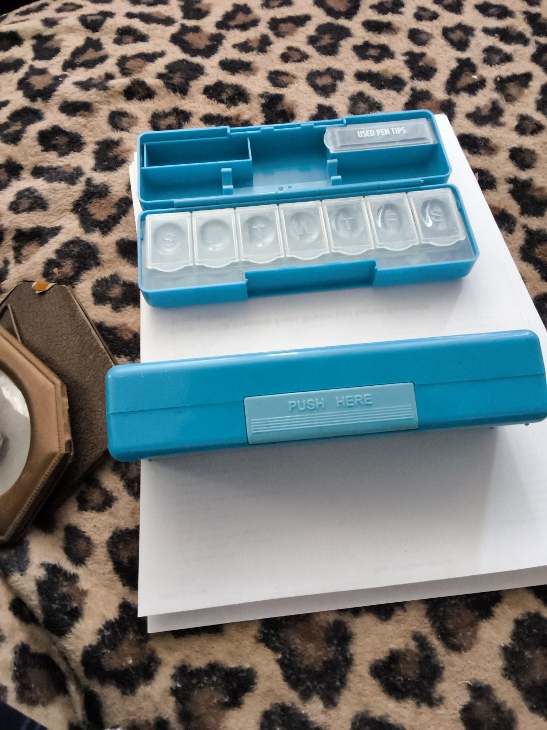 CVS/Pharmacy Insulin Case With 7 Day Pill Planner