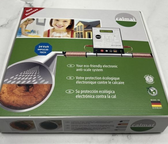 Calmat 0-59 GPG Electronic Anti Scale Rust Water Conditioner Treatment OPEN BOX