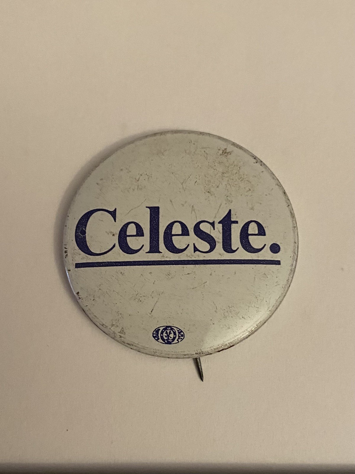 Governor Celeste Ohio Pin Back Button P141