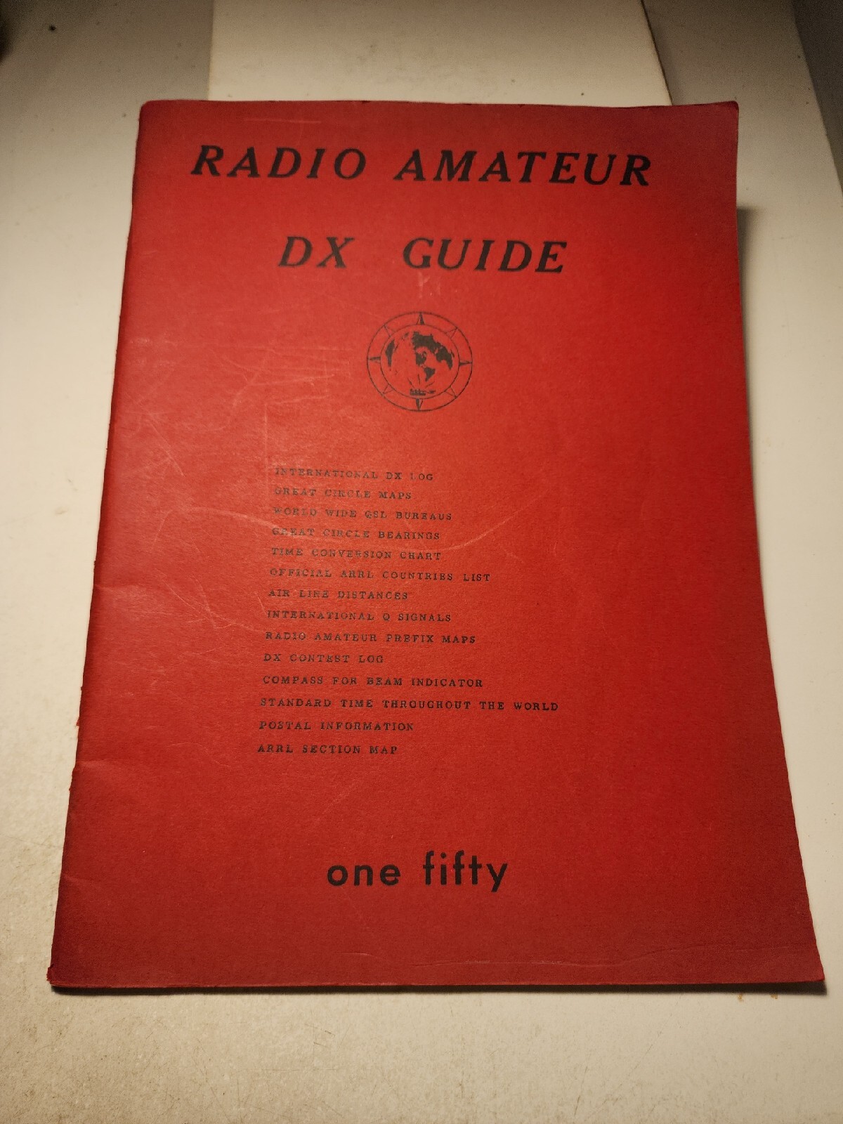 Vintage Orginal 1957 The Radio Amateurs DX Guide JB2A