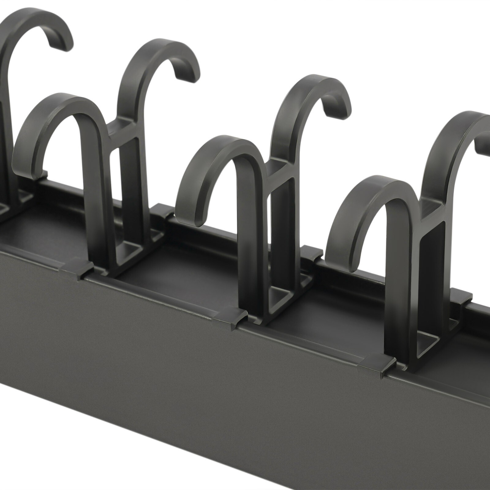 Brooms and Mops Pull Out Storage Rack, Wall Organizer with 20 Hooks for Brooms