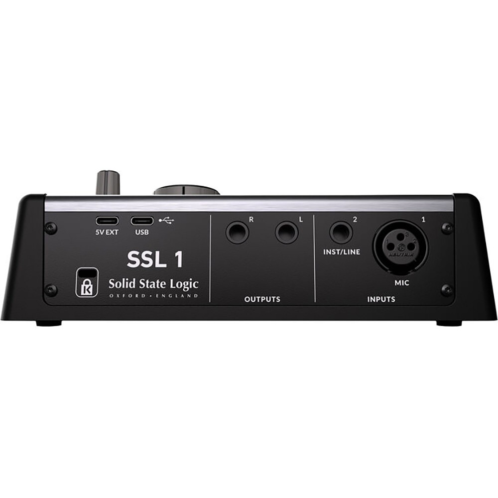 Solid State Logic SSL 2 USB-C Audio Interface Bundle w/ Headphones, XLR