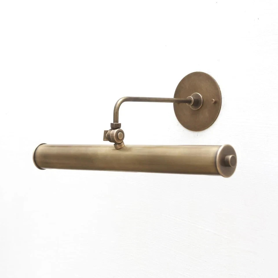 24inch Brass Picture Light Vintage Antique Picture Wall Light / Solid Brass Lamp