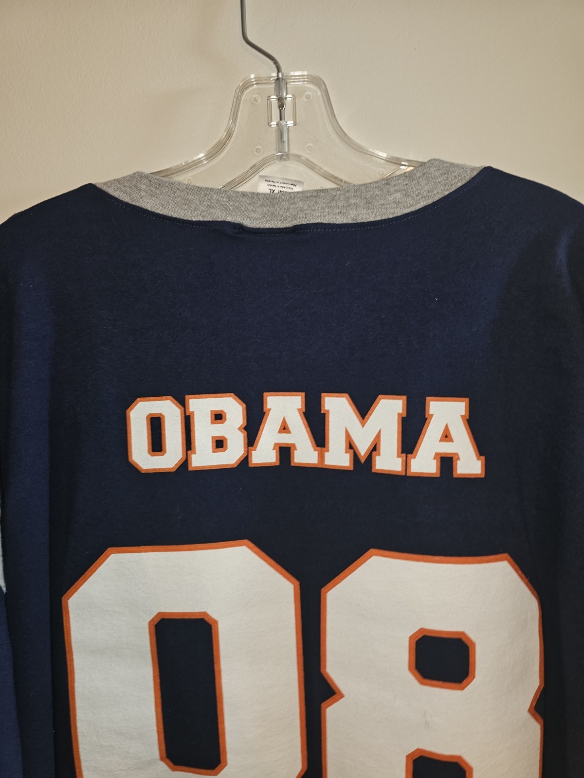2008 Democratic National Convention Broncos Homage Xl Mens Blue Logo Jersey