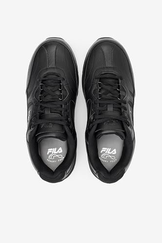 Fila Men's Memory Workshift Shoes,Black/Black/Black Slip Resistant