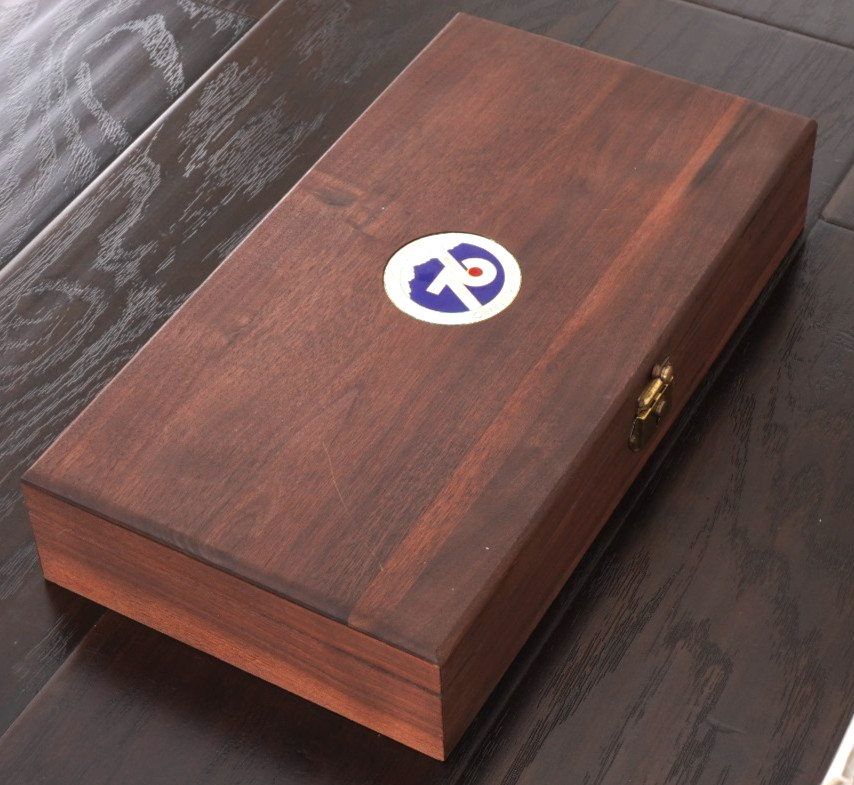 Original Ruger Single-Six 1976 Colorado Centennial Wood Display Case