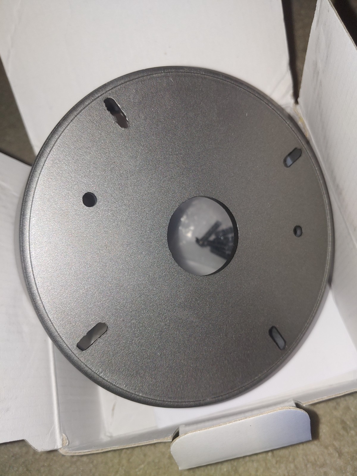 Speco Technologies CVCJBD Small Round Junction Box for Security Dome Camera NEW!
