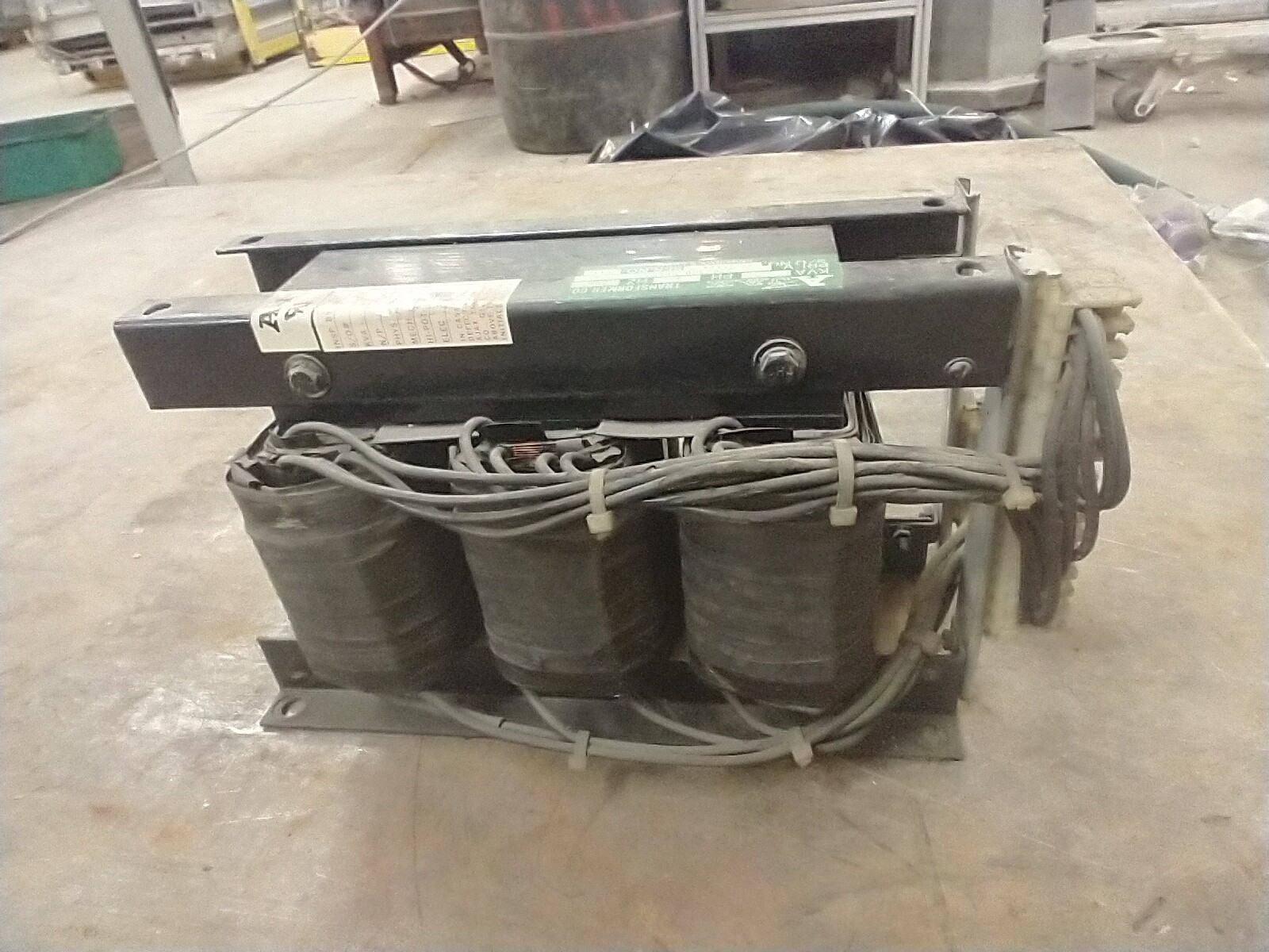AJAX 1-890-6229-204 5KVA 3 PHASE 460V TRANSFORMER