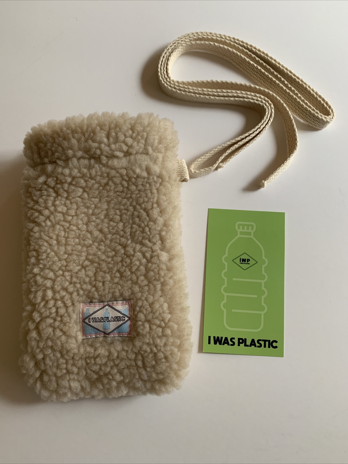 NEW I W P Mini Water Bottle Plush Cover $12.99 + Free Shipping