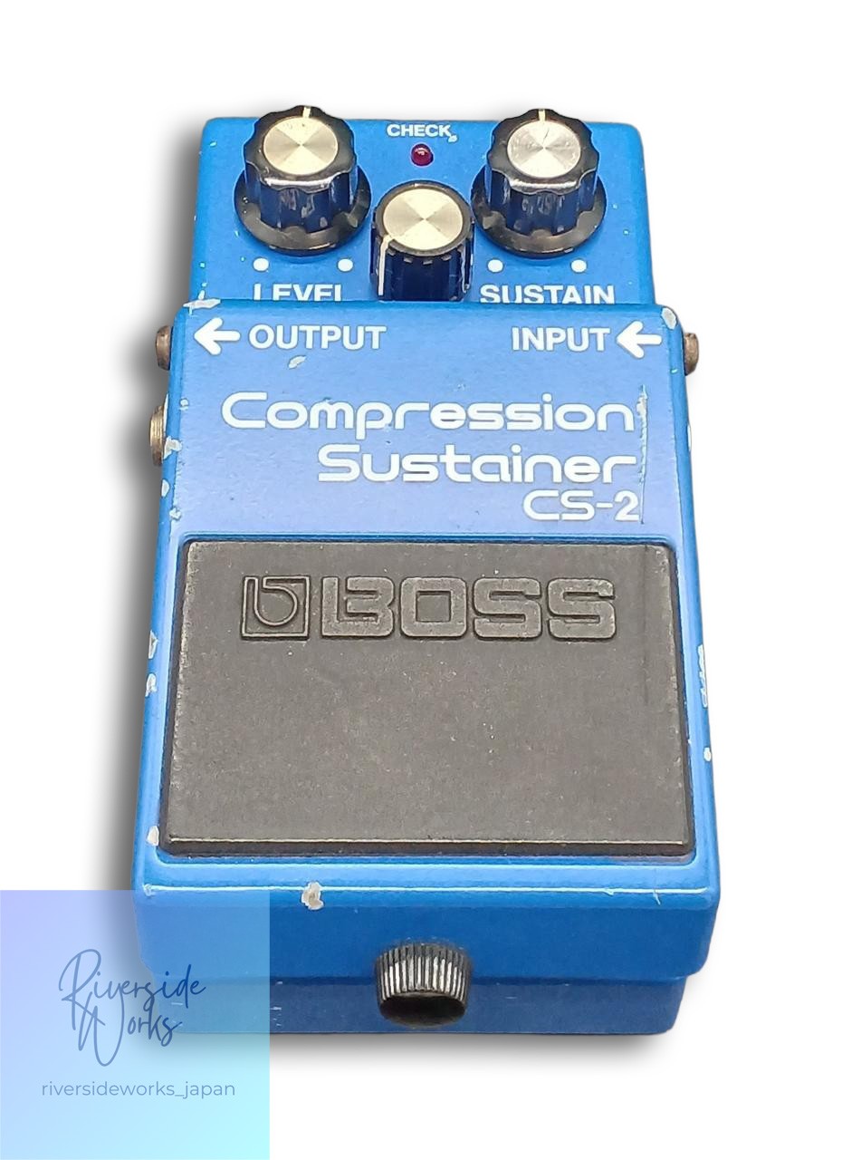 BOSS CS-2 Compression Sustainer Pedal - Guitar Effects JP