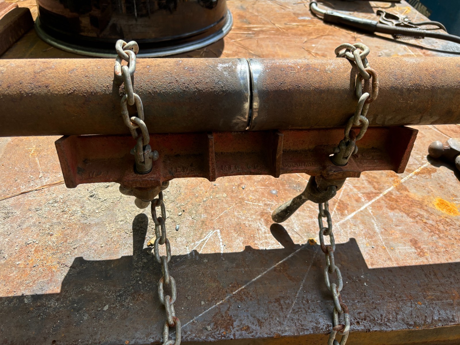 Jewel No 1 Pipe Welding Clamp