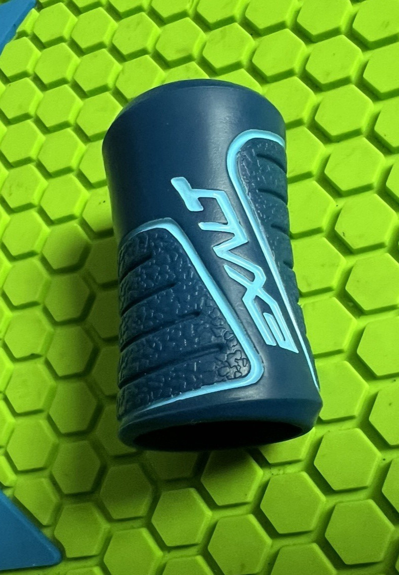 EXALT FOREGRIP / REGULATOR GRIP FOR PAINTBALL MARKER - LIGHT BLUE / NAVY