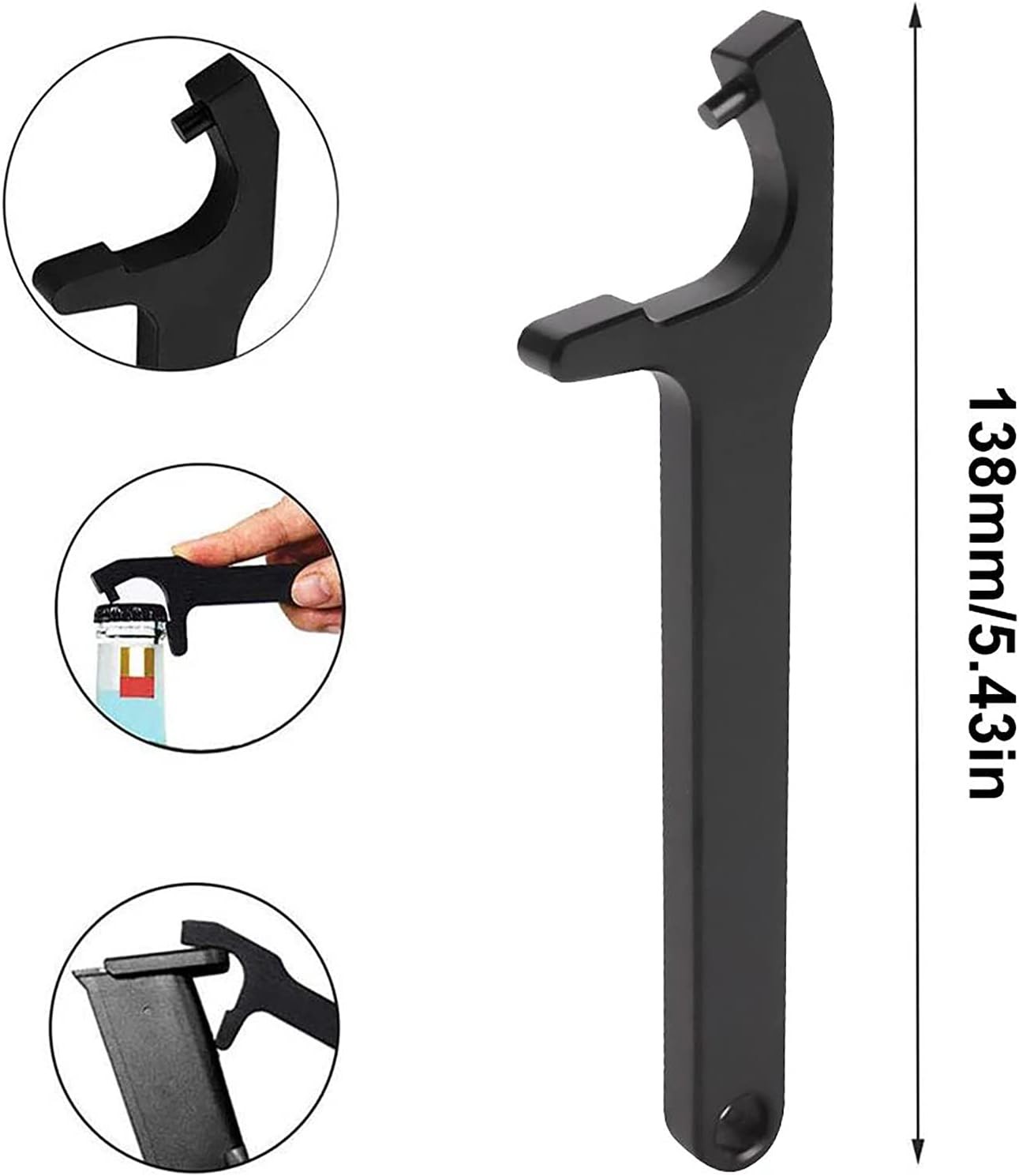Front Sight Tool for Glock Tool Kit, Disassembly Tool Pin Punch Tool Compatible