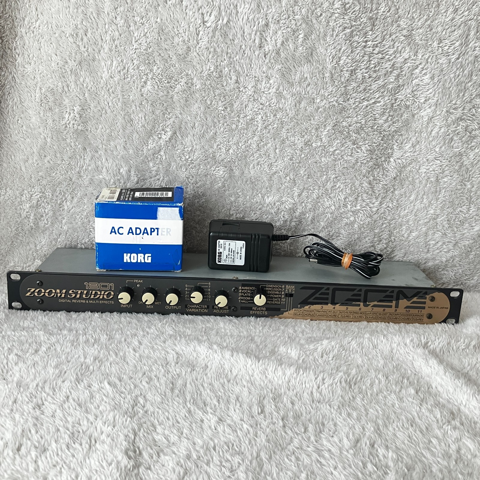 ZOOM STUDIO 1201 Digital Reverb & Multi Effects Processor