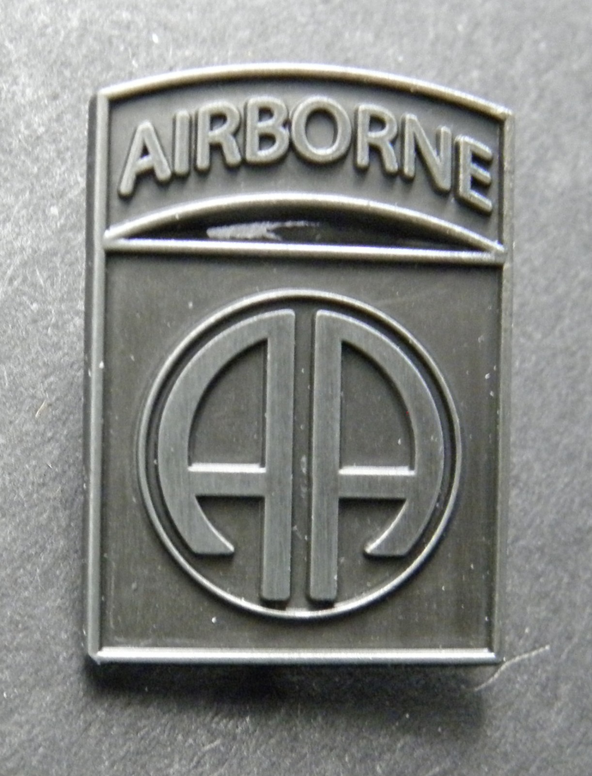 82ND AIRBORNE DIVISION PEWTER LAPEL PIN BADGE 1 INCH UNITED STATES ARMY