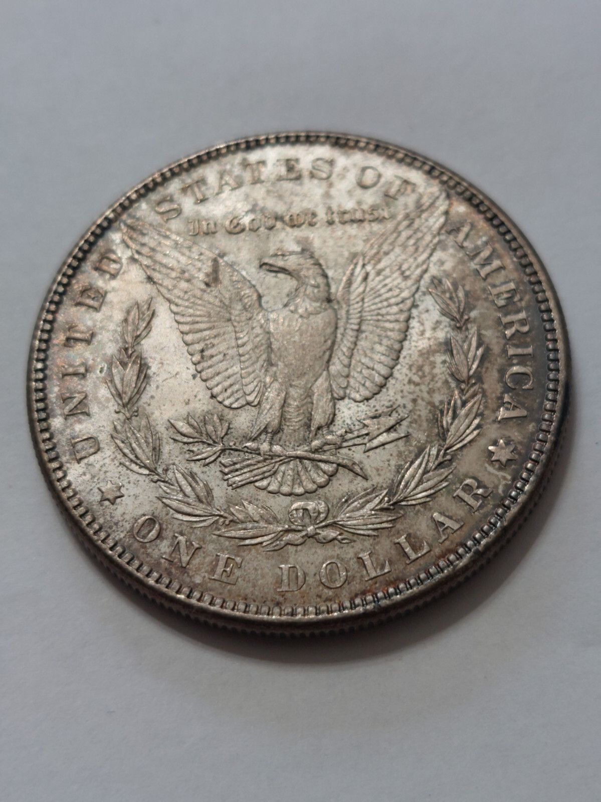 1986 MORGAN DOLLAR UNCIRCULATED NICE TONING