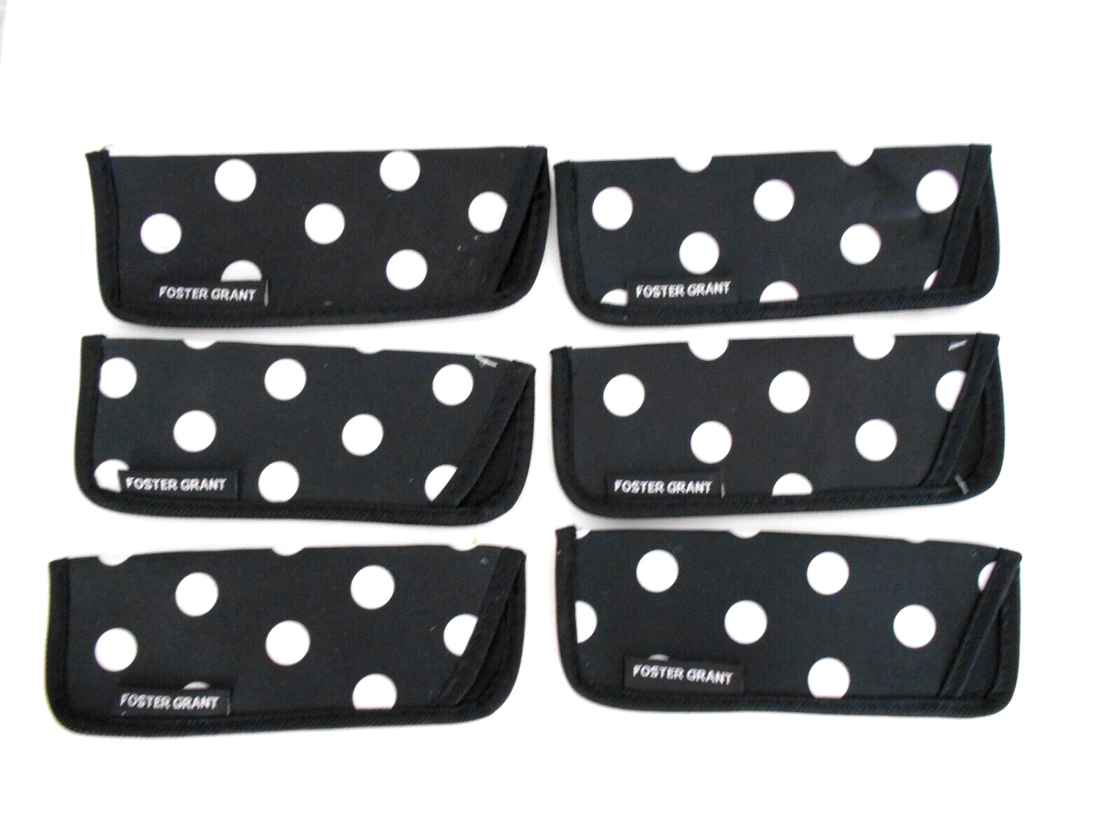 Lot of 6 Reading Glasses cloth cases
