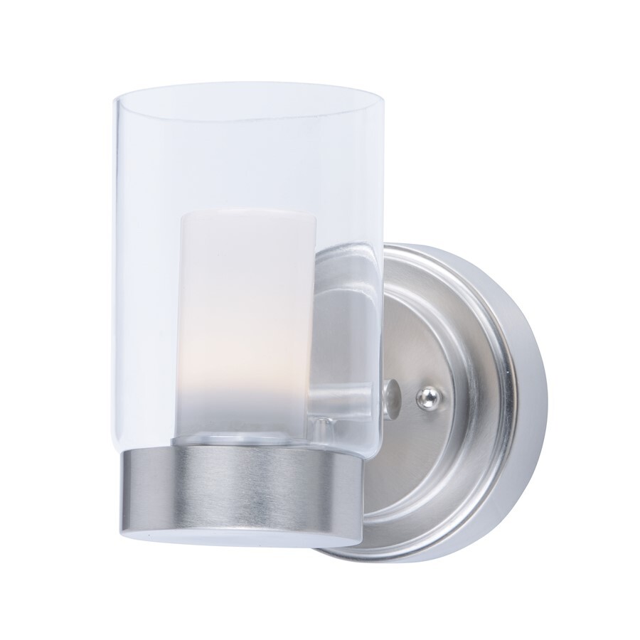 Maxim Lighting 6.75" x 5" Mod 1 Light Wall, Satin Nickel - 30261CLFTSN