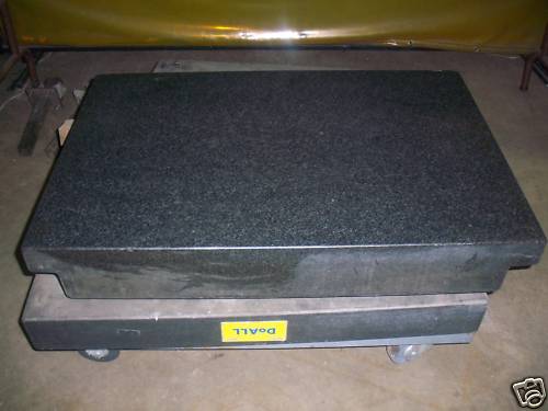 Granite Surface Plates Tol=.00005-.0001 Sizes Available 18x24; 12x18